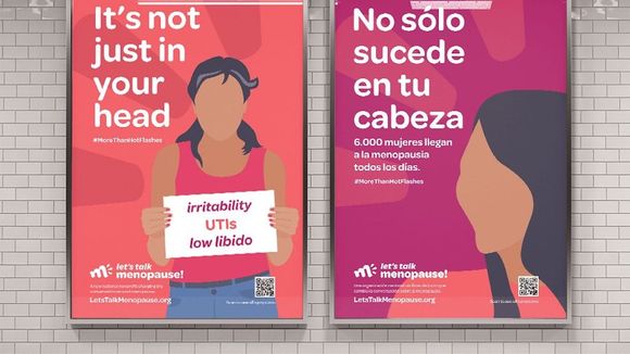 Pourquoi cette campagne sur la ménopause dans le métro new-yorkais est géniale