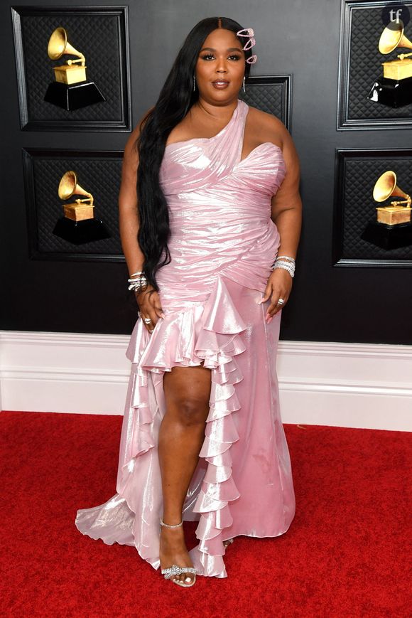 Lizzo aux Grammy Awards, 2021.