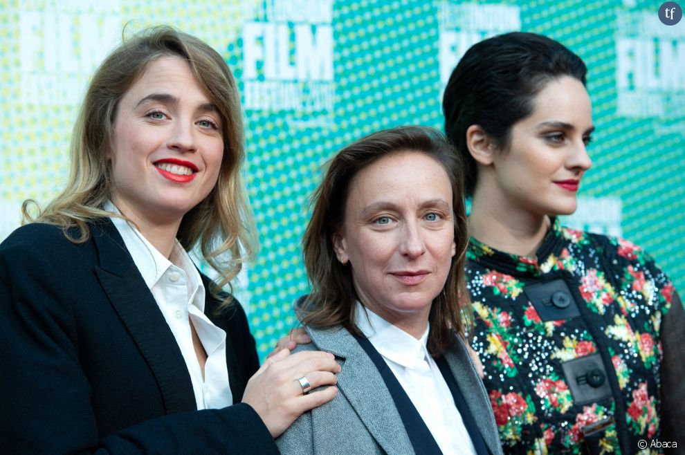  Adele Haenel, Céline Sciamma and Noémie Merlant à la première de &quot;Portrait d&#039;une jeune fille en feu&quot; à Londres le 7 octobre 2019 