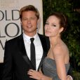  Angelina Jolie et Brad Pitt aux Golden Globes en janvier 2007 