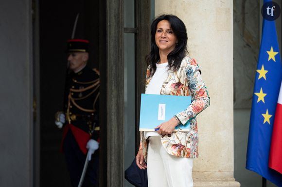 Chrysoula Zacharopoulou à l'Elysée, Paris, le 23 mai 2022.