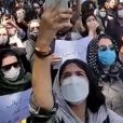Les jeunes Iraniennes révoltées par la mort de  Mahsa Amini 