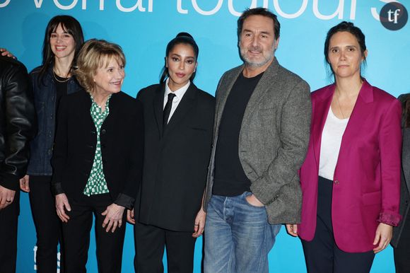 Lors de la remise du César des lycéens à l'émouvant "Je verrai toujours vos visages", les étudiants ont détaillé auprès de la cinéaste Jeanne Herry les raisons de leur choix. A écouter !  
Suliane Brahim, Miou-Miou, Leila Bekhti, Gilles Lellouche and Jeanne Herry attends 'Je verrai toujours vos visages' Premiere held at UGC Normandie on March 14, 2023 in Paris, France. Photo by Jerome Dominé/ABACAPRESS.COM