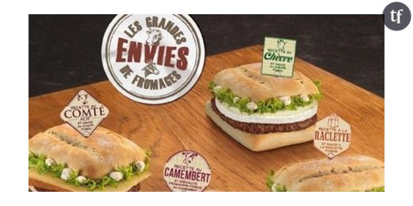 McDonald’s : un nouveau burger au camembert