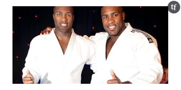 Teddy Riner le judoka en kimono au musée Grévin