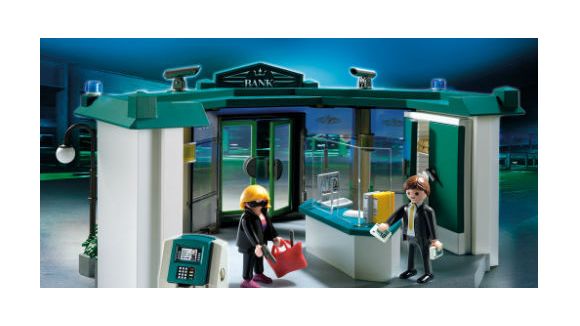 Playmobil fait braquer des banques aux enfants