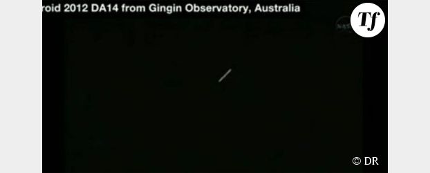 Astéroïde 2012 DA14 : la Nasa dévoile une vidéo de son passage