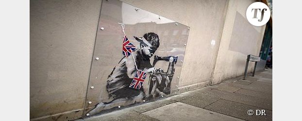 Banksy : l’œuvre d’art du pape volée à Londres et revendue aux Etats-Unis