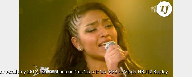 Star Academy 2013 : Zayra chante Tous les cris les SOS - Vidéo NRJ12 Replay 