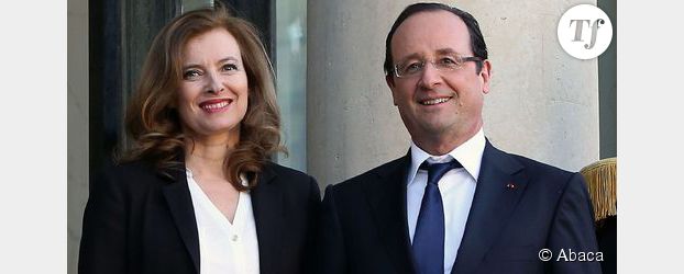 Journée de la femme : François Hollande est en visite, Valérie Trierweiler reçoit - vidéo 