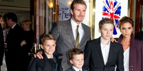 David et Victoria Beckham élus meilleurs parents de la planète people
