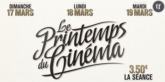 Printemps du cinéma 2013 : la séance à 3,50€ les 17,18 et 19 mars