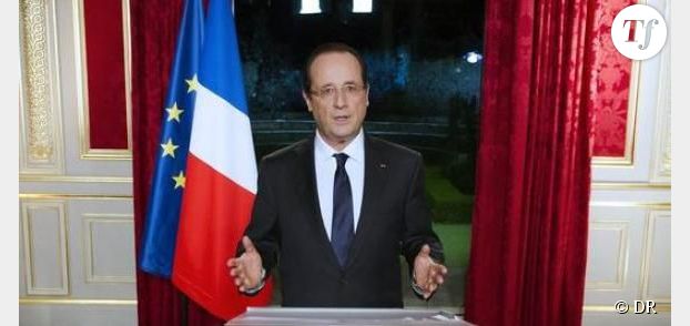 Interview de François Hollande au JT de France 2 en direct live streaming et replay vidéo