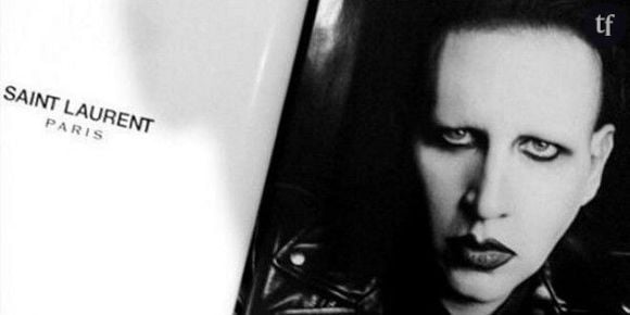 Marilyn Manson égérie d’Yves Saint-Laurent