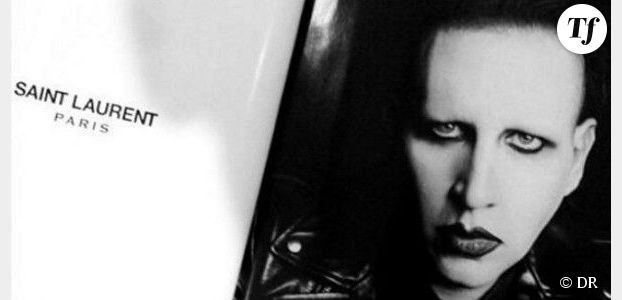 Marilyn Manson égérie d’Yves Saint-Laurent