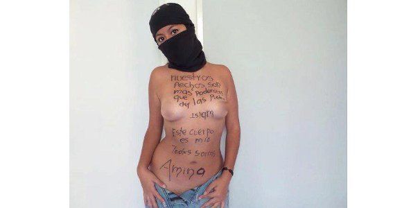 Femen : une Algérienne pose nue pour soutenir Amina