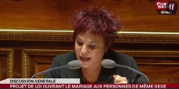 Mariage gay au Sénat : Esther Benbossa remet Gaudin à sa place – vidéo