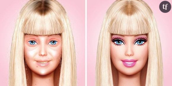 Barbie : la poupée moins sexy au naturel et sans maquillage