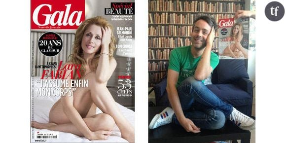 Lara Fabian nue dans Gala : un Tumblr et Twitter se moquent