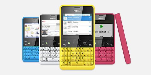 Asha 210 : le smartphone pas cher et social de Nokia