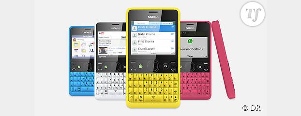 Asha 210 : le smartphone pas cher et social de Nokia