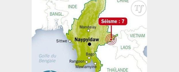 Seisme en Birmanie: le bilan provisoire
