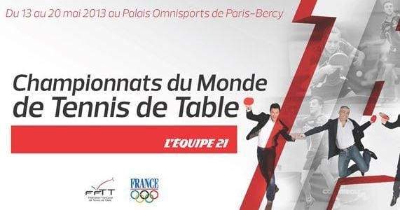Championnats du monde de tennis de table 2013 en direct live streaming