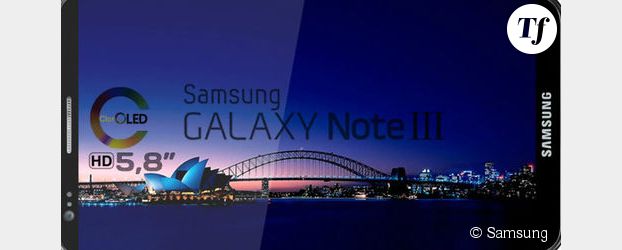 Galaxy Note III  : une coque en plastique pour  Samsung