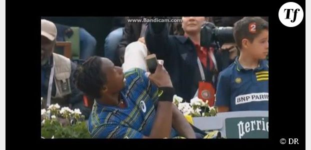 Roland-Garros 2013 : Gaël Monfils joue les stars et filme le public - Vidéo 
