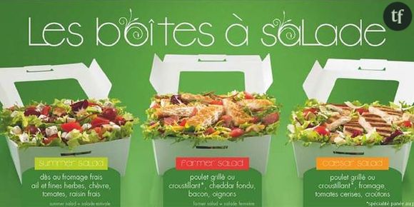 McDonald's : les salades moins appréciées que les hamburgers