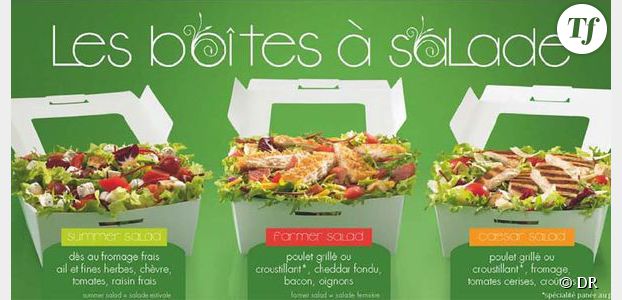 McDonald's : les salades moins appréciées que les hamburgers