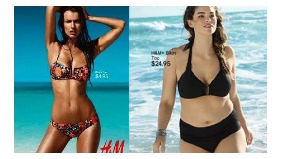 H&M choisit une mannequin taille 46 pour sa nouvelle collection de maillots de bain