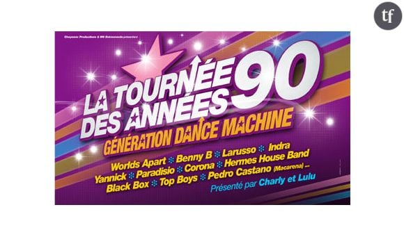 La tournée des années 90,  Génération Dance Machine, au Zénith de Paris