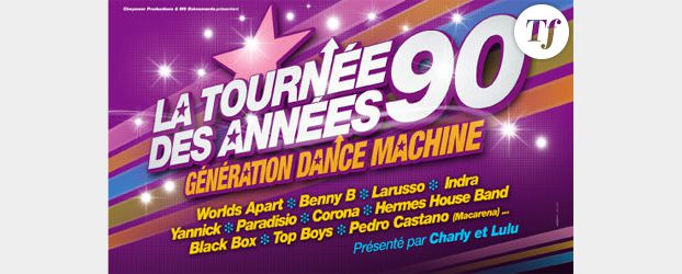 La tournée des années 90,  Génération Dance Machine, au Zénith de Paris