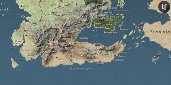 Game of Thrones : une carte interactive pour patienter jusqu’à la saison 4