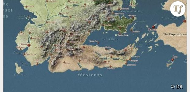 Game of Thrones : une carte interactive pour patienter jusqu’à la saison 4