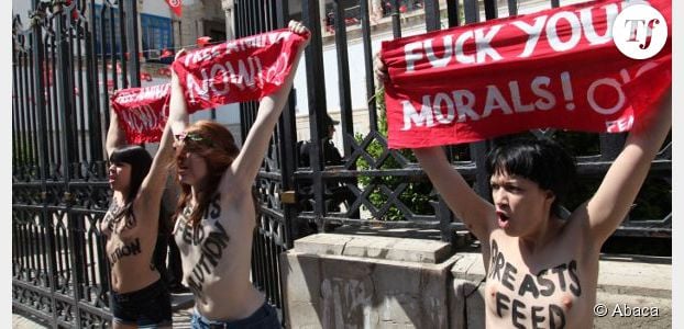 Femen Tunisie : 4 mois ferme pour les militantes françaises