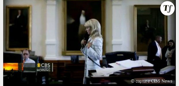 La sénatrice Wendy Davis prononce un discours de 10h pour sauver l'avortement