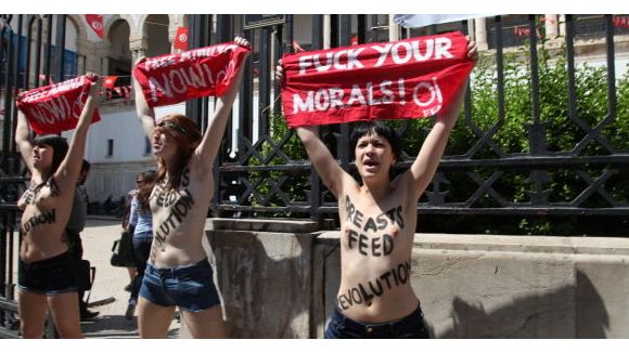 Femen Tunisie : les trois sextrémistes sont libres
