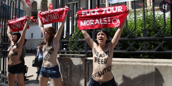 Femen Tunisie : de retour en France, le combat continue pour Amina Tyler