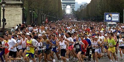 Le 35ème Marathon de Paris solidaire avec le Japon