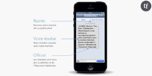 Résultats du bac 2013 : un SMS pour savoir si vous êtes admis ou recalé