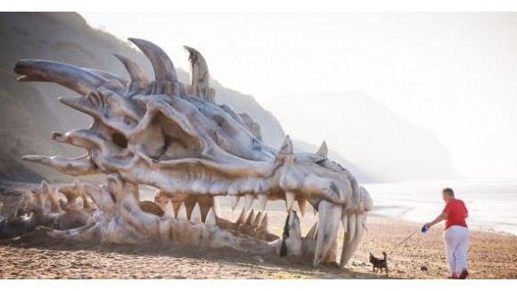 Game of Thrones Saison 4 : un crâne de dragon avant la diffusion