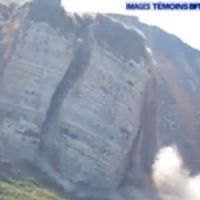 Une falaise s’effondre en Seine-Maritime – vidéo 