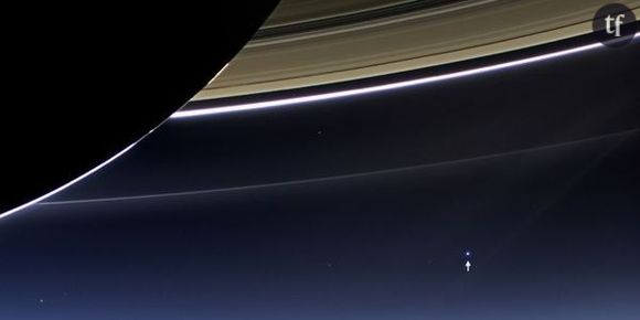 La Nasa dévoile une impressionnante photo de la Terre vue depuis Saturne