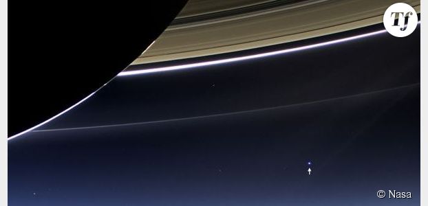 La Nasa dévoile une impressionnante photo de la Terre vue depuis Saturne