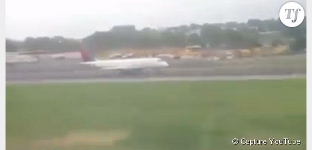 Un crash aérien vu de l'intérieur de l'avion : vidéo