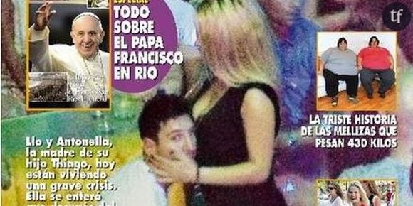 Photo de Messi et une call-girl à Vegas en couverture de Pronto : info ou intox ?