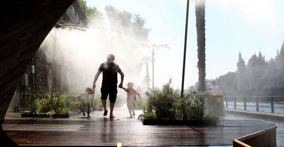 Canicule 2013 à Paris : que faire quand il fait trop chaud ?