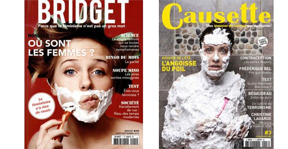 "Bridget" : un grossier copier-coller de "Causette" ?